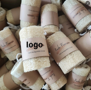 Custom Sleeve Eco Friendly Natural Loofah &amp; <strong>Loofa</strong> &amp; Luffa Sponge for Cleaning Kitchen Exfoliating Bath Body - Product Image 1