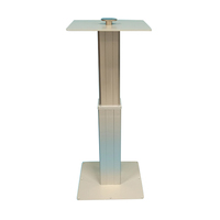 Élévateur à gaz 2 joints Base de levage Tatami Élévateur manuel Pied de table télescopique pour camping-car caravane camping-car