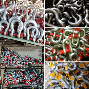 <span class=keywords><strong>Eslingas</strong></span> de red de grillete de cuerpo ancho tipo perno de acero de aleación <span class=keywords><strong>eslingas</strong></span> de cuerda de alambre - Product Image 6