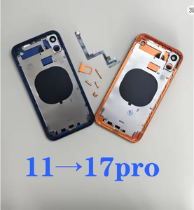 Coque arrière complète avec châssis intermédiaire pour réparation <span class=keywords><strong>iPhone</strong></span> – Pièces de rechange pour assemblage complet du boîtier - Product Image 3