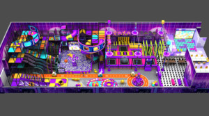 สนามเด็กเล่นในร่มพร้อมนักรบนินจาอุปกรณ์เครื่องเล่นแบบนุ่มสำหรับเด็กสนามเด็กเล่นในร่มแบบสั่งทำ - Product Image 4