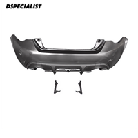 Bumper Belakang Serat Kaca Gaya Dspecialist untuk Toyota GT86 Subaru Brz Body Kit 2017-2019