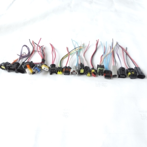 4H0973702A 2ピン/ウェイ 1.2mm 密閉型コネクタプラグ ワイヤーハーネスケーブル ピグテール VW VAG 燃料ポンプ T5 7E0 963 303用 - Product Image 1
