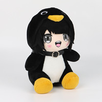 Pré-vente Nouveau produit transfrontalier Goo Goo Gaga Little Penguin Administrator Tomorrow Ark Peluche de dessin animé en polyester 11-30cm