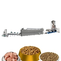 Machine de fabrication d'aliments pour animaux, ligne de production d'aliments secs extrudés pour chiens, machine pour aliments pour animaux de compagnie