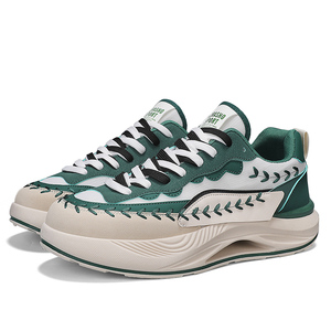 Nouveau produit 39-44 Vente directe d'usine Chaussures en maille pour hommes épaisses Chaussures de marche et de jogging décontractées populaires - Product Image 2
