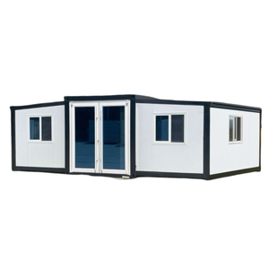 Casa Contenedor Plegable Prefabricada OEM de 20 y 40 pies con Precio Competitivo, Baño Moderno y Panel Sándwich de Acero - Product Image 1