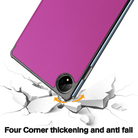 Étui de protection ultra-fin à trois volets pour Huawei Matepad Pro 11 2022/2024, anti-chute, mise en veille/réveil automatique, coque pour tablette