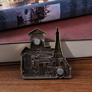 Magnete Personalizzato in Metallo Smaltato 3D con Monumenti di <span class=keywords><strong>Parigi</strong></span>, Souvenir Turistico in Lega di Zinco, Vendita all'Ingrosso - Product Image 2