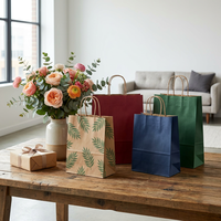 Sacs en papier kraft de style vintage, plusieurs options de couleurs, sacs en papier artisanal sur mesure, sacs en papier kraft personnalisés, sacs en papier kraft