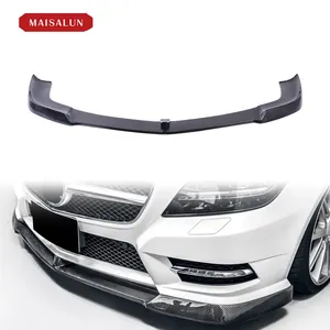 High Quality! Body Kit Front Lip For BENZ CLS-Class W218 Upgrade to Carbon Fiber Front Lip Bodykit Car Bumper Parts