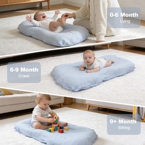 Nid de bébé en coton de haute qualité, coussin de sommeil doux pour nourrissons, nid de bébé portable pour nouveau-né - Product Image 2