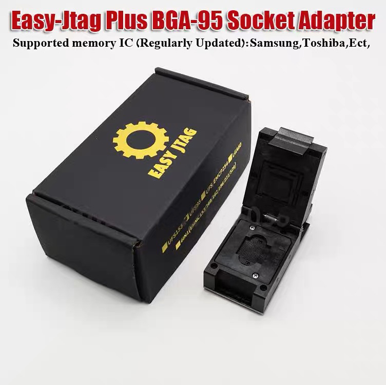 ซ็อกเก็ต UFS/EMMC BGA-95 Easy-JTAG Plus Box