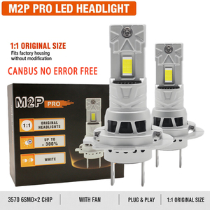 ไฟหน้ารถยนต์ CAR-REFINE M2P PRO กำลังสูง 80W 12V 9V 12000LM ระบบไฟส่องสว่างอัตโนมัติ หลอดไฟ <span class=keywords><strong>LED</strong></span> รุ่น H1 H4 H7 <span class=keywords><strong>H8</strong></span> H11 9005 9006 - Product Image 1