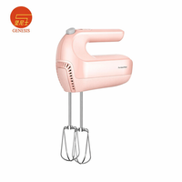Nouveau design 2026 – Batteur électrique 300W avec 9 vitesses, éjecteur à une touche, crochets pétrisseurs et fouets en plastique pour usage domestique