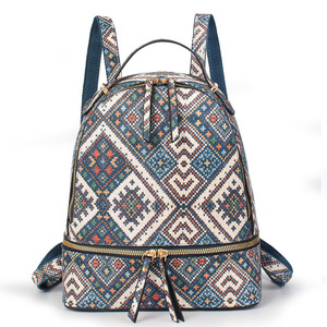 <span class=keywords><strong>Sac</strong></span> à dos design vintage à carreaux pour femmes sacs à bandoulière simples pour femmes <span class=keywords><strong>cartable</strong></span> <span class=keywords><strong>sac</strong></span> à <span class=keywords><strong>main</strong></span> de voyage portable pour femmes - Product Image 3