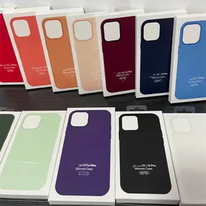 Custodia in pelle PU ufficiale originale di alta qualità per apple iphone 8 plus XS MAX 11 12 13 14 pro max