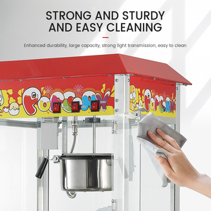 Máquina Eléctrica Automática Comercial para Hacer Palomitas de Maíz OEM/ODM Venta al por Mayor de Fábrica Nueva Condición para Uso en Panadería con Motor Central - Product Image 4