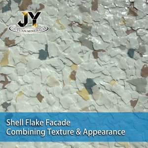 Escamas de Revestimiento Sintético de Textura Fina <span class=keywords><strong>para</strong></span> Pintura de Paredes Interiores y Diseño de Interiores de Casas con Distribución Uniforme de Partículas - Product Image 3