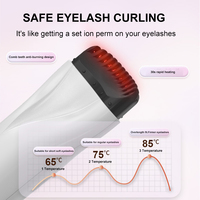 Recourbe-cils chauffant, chauffe rapide en 30 secondes, 3 modes de chauffe, bouclage à 360 degrés, portable, rechargeable, vente en gros