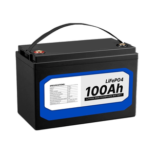 Batería de Ciclo Profundo de 12V 100Ah 1280Wh con BMS de 100A, Vida Útil de 5 Años para Motor Solar de Arrastre HOM-SF12100, Batería LiFePO4 - Product Image 3