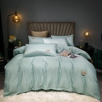 Populaire Multi Kleur Goedkope Hoge Kwaliteit Fabrikant Full Size Luxe Dekbedovertrek Beddengoed Set