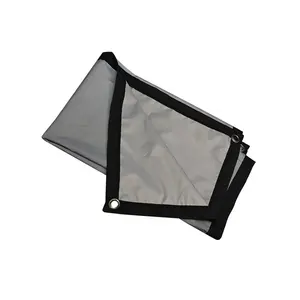 Écran de <span class=keywords><strong>projection</strong></span> JZ SCREEN 16:9 en métal anti-lumière, prix spécial, revêtement optique <span class=keywords><strong>gris</strong></span>, toile réfléchissante portable - Product Image 1