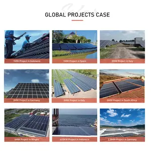 QJPV Solar Half Cell Module 555W 560W 565W 570W 575W 580W 585W N-Type TOPCon Bifacial Mono Solar Panel