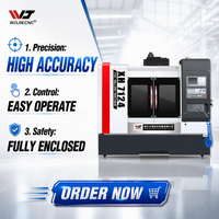 Machine de fraisage verticale CNC XH7124 avec corps compact pour la production de petites pièces métalliques et de moules