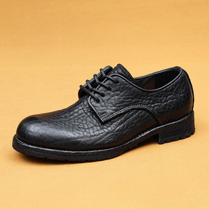 Chaussures Oxford pour hommes de style britannique de haute qualité, en cuir véritable, imperméables, toutes saisons, pour le bureau, formelles, pour les affaires - Product Image 3