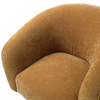 Fauteuil d'appoint en tissu de style moderne pour salon, hôtel, villa et bureau à domicile - Design de loisirs