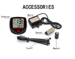 SD-548B Bike Speed Meter Waterproof Bike Monitor E-bike Speedometer - Product Image 4
