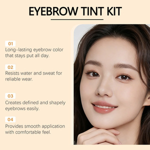 Kit de teinture pour sourcils Zephoco 30G (15G*2) Crème longue tenue pour un rehaussement naturel des sourcils - Product Image 4