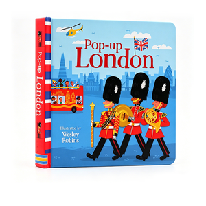 Impresión Profesional de Libros Infantiles Educativos, <span class=keywords><strong>Libro</strong></span> 3D Pop-up para Bebés y Niños, Impresión Personalizada para Niños - Product Image 3