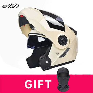 Cascos Abiertos <span class=keywords><strong>para</strong></span> Motocicleta Más Vendidos, Forro de Algodón, <span class=keywords><strong>para</strong></span> Scooter Eléctrico, <span class=keywords><strong>para</strong></span> Hombres y Mujeres, con Doble Visera, <span class=keywords><strong>Casco</strong></span> AD <span class=keywords><strong>para</strong></span> Todas las Estaciones - Product Image 3