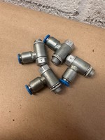 Grlz-1/8-qs-6-d 193158 Régulateur de débit unidirectionnel pour tube de 1/8 à 6 mm (4) Neuf, authentique, en stock, avec une garantie d'un an.