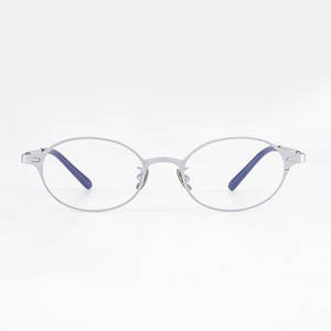 Montures de lunettes Fakeme Cat Eye en titane pur, monture complète, légères, unisexes, design ovale, origine Danyang 202407 - Product Image 2