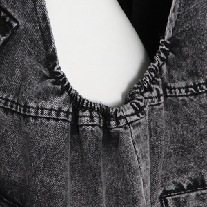 Nuevos pantalones <span class=keywords><strong>de</strong></span> moda urbana para <span class=keywords><strong>mujer</strong></span>, pantalones cargo, overoles, vaqueros grises, pantalones casuales <span class=keywords><strong>de</strong></span> cintura alta con tirantes sueltos - Product Image 6