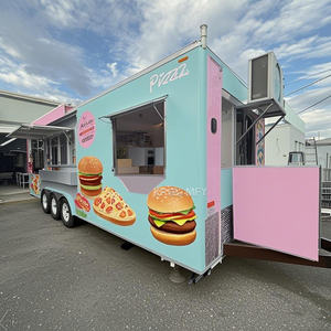 2025 Towable Vending Cars Mobile Small <b>Kitchen</b> Restaurant Snack Trailer fast <b>Carts</b> Selling Food Truck - Product Image 6