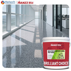 Revêtement en sable coloré époxy antidérapant, résistant, facile à nettoyer, finition décorative, <span class=keywords><strong>peinture</strong></span> époxy pour sols écologique - Product Image 1