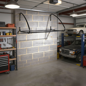 Étagère <span class=keywords><strong>murale</strong></span> pour pneus de voiture, personnalisée, avec revêtement en poudre, pour garage et <span class=keywords><strong>atelier</strong></span>, avec 1 étagère - Product Image 3