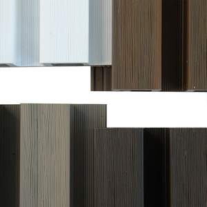 Anti-decoloración Resistente a las grietas Reciclable Anti-deformación Impermeable Anti-UV Compuesto Exterior Panel de pared WPC - Product Image 5