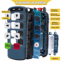 Interruptor inteligente de Control remoto Industrial inalámbrico de 6 canales, nueva apariencia, transmisor de Radio de grúa, receptor, polipasto de CA de 315MHz