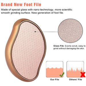 Lime à pieds en verre, vente chaude <span class=keywords><strong>2022</strong></span>, éliminateur de callosités, exfoliant pour les pieds en nano-cristal innovant pour les voyages - Product Image 6