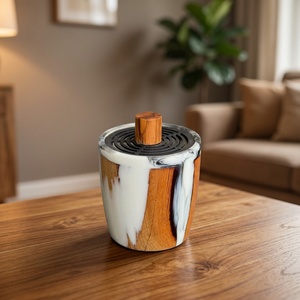 Quemador de incienso árabe de resina y madera, hecho a mano, de alta calidad, para aroma de Oud, decoración tradicional para el hogar, venta al por mayor. - Product Image 3