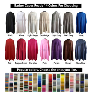 Capas de Peluquería con Logotipo Personalizado para <span class=keywords><strong>Barber</strong></span>ía, Delantales Negros para Salón, Toallas, Alfombrilla para Silla, Pinzas para el Cabello, Capa de Corte de Pelo para <span class=keywords><strong>Barber</strong></span>ía - Product Image 4