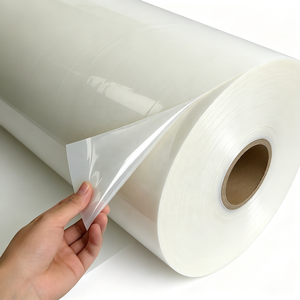 Rouleau de film PET Mylar translucide OEM utilisé comme film de protection lors du processus de laminage industriel et de durcissement UV - Product Image 3