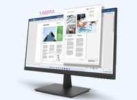 Moniteur Lecoo XQ27e 27 pouces FHD, fréquence de rafraîchissement de 100 Hz, compatible avec le montage VESA, design à bordure ultra-fine sur 3 côtés pour les entreprises