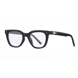 Nouvelles lunettes anti-lumière bleue pour ordinateur, monture en plastique unisexe, verres PC, protection contre la lumière bleue, lunettes de lecture, monture noire 962 - Product Image 1