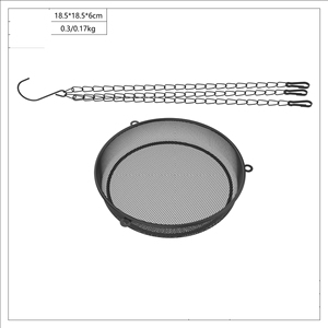 Tempat Makan Burung Gantung dari Kawat Besi Bulat - Product Image 6